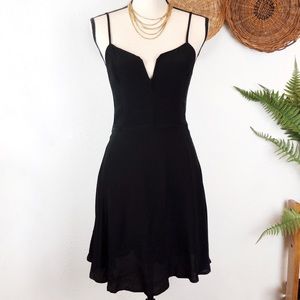 Audrey 3+1 Little Black Dress V Neck